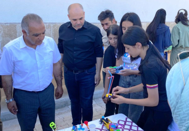 Keban&#039;da yıl sonu sanat ve tasarım etkinliği yapıldı