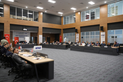 Muş&#039;ta İl Afet Risk Azaltma Planı değerlendirme toplantısı yapıldı