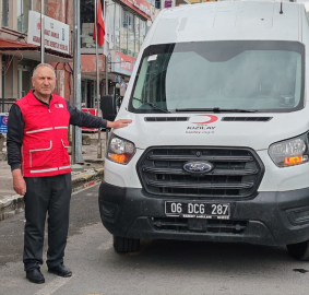 Türk Kızılay'ından Ardahan'a mobil araç tahsisi yapıldı