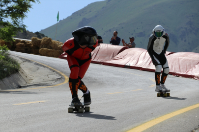 Dünya Kaykay İniş Şampiyonası Erzincan&#039;da sona erdi