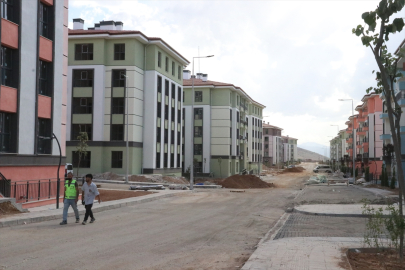 Malatya&#039;da deprem konutlarının yapımı sürüyor