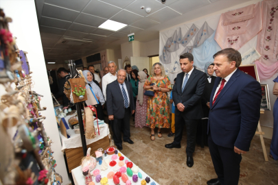 Darende Halk Eğitimi Merkezi&#039;nden yıl sonu sergisi açıldı