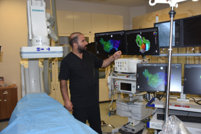 Van&#039;da kalp çarpıntısı tedavisinde ilk kez &#039;üç boyutlu haritalama&#039; yöntemi kullanıldı