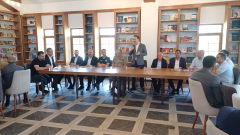 Malazgirt&#039;te bayramlaşma programı düzenlendi