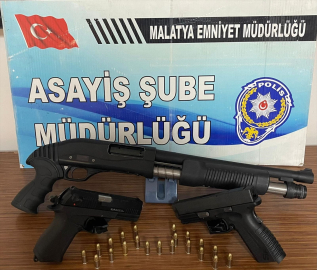Malatya'da işletme ve araca silahlı saldırı düzenleyen 3 şüpheli yakalandı