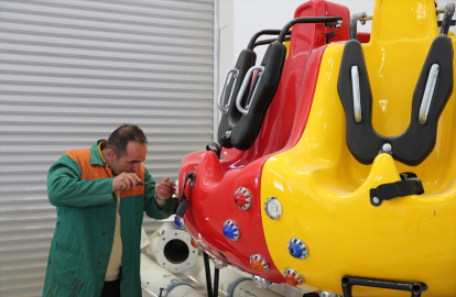 Van&#039;da üretilen oyun makineleri ve simülatör cihazlarının ihracatına başlandı