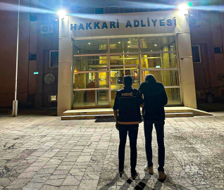 Hakkari&#039;de hakkında 39 yıl 5 ay kesinleşmiş hapis cezası bulunan hükümlü yakalandı