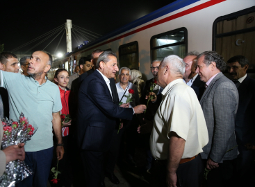 Tatvan Turistik Treni Bitlis&#039;e ulaştı