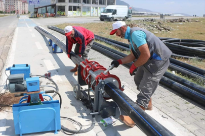 Bitlis Belediyesinin altyapı ve içme suyu çalışmaları sürüyor