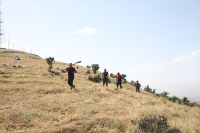 Muş&#039;ta çıkan örtü yangını söndürüldü