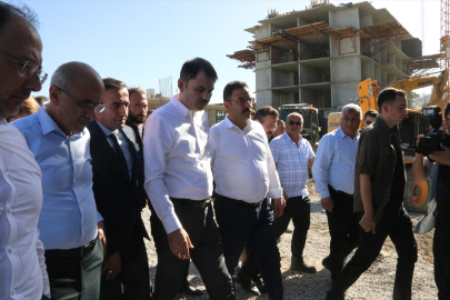 Bakan Kurum Malatya'nın Akçadağ ve Doğanşehir ilçelerini ziyaret etti