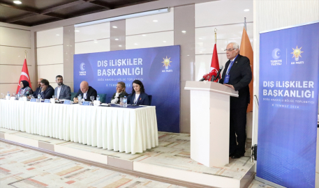 AK Parti Dış İlişkiler Başkanlığı Doğu Anadolu Bölge Toplantısı Erzurum'da yapıldı