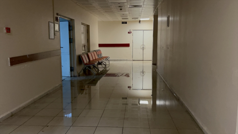 Kars'ta sağanak nedeniyle hastanenin bodrum katını su bastı