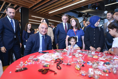 Kültür ve Turizm Bakanı Ersoy&#039;dan festivale katılan çocuklarla ilgili paylaşım
