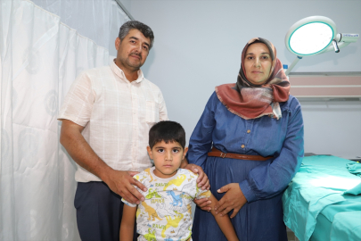 Malatya'da konteyner kentlerde kalan 44 depremzede çocuk sünnet ettirildi