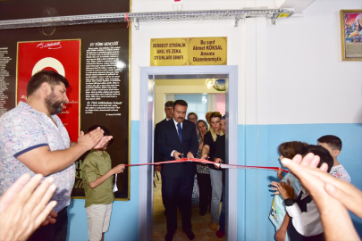 Ahlat&#039;ta "Ahmet Köksal Akıl ve Zeka Oyunları Sınıfı" açıldı