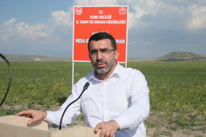 Kars'ta atıl durumdaki 500 dekarlık mera ıslah edilerek hayvancılığa kazandırıldı