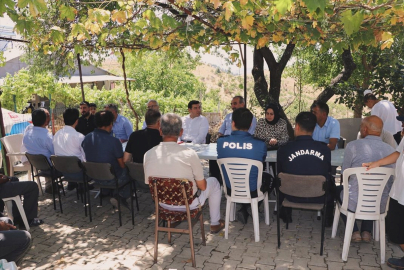 Keban Kaymakamı Atalık, Büklümlü Köyünü ziyaret etti