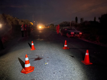 Malatya&#039;da kamyonetin çarptığı yaya öldü