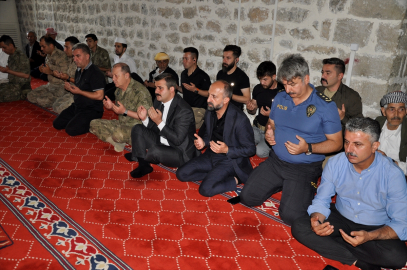 Çukurca&#039;da 15 Temmuz şehitleri için mevlit okutuldu