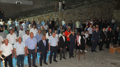 Keban&#039;da 15 Temmuz Demokrasi ve Milli Birlik Günü anma etkinlikleri