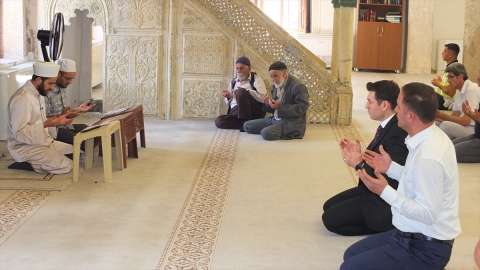 Keban&#039;da şehitler için mevlit okutuldu