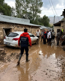 Erzincan Tercan&#039;da meydana gelen sel hasara yol açtı