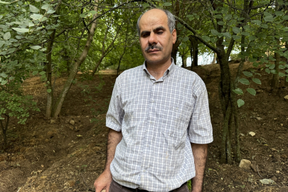 Görme engeline rağmen 10 yıldır köyünde sebze ve meyve yetiştiriyor