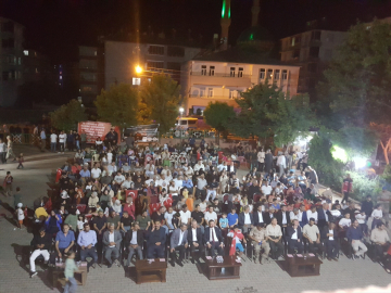 Solhan&#039;da 15 Temmuz Demokrasi ve Milli Birlik Günü etkinliği