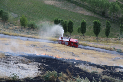 Van'daki Çavuştepe Kalesi'nde çıkan yangın söndürüldü