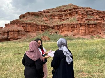 Erzurum jandarması turistik alanlarda kadına yönelik şiddetin önlenmesi için çalışıyor