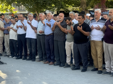 Gazze&#039;de şehit edilen Filistinliler için Malatya’da gıyabi cenaze namazı kılındı