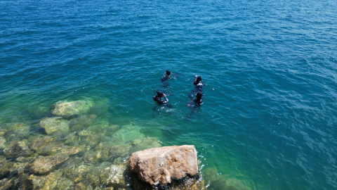 Sahil Güvenlik Komutanlığı ekipleri, Van Gölü&#039;nde boğulmalara karşı teyakkuzda