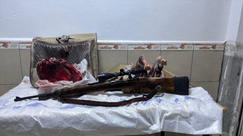 Erzincan'da dağ keçisi avlayan 3 kişiye 694 bin lira para cezası kesildi