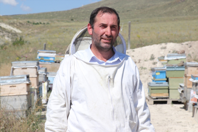 Erzurum&#039;un yüksek rakımlı yaylaları arıcıların durağı oluyor