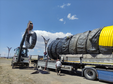 Karlıova&#039;da doğal gaz için ilk çalışma başladı