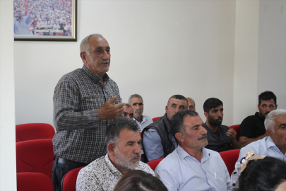 Muş&#039;ta şeker pancarı üreticilerinin sorunları görüşüldü