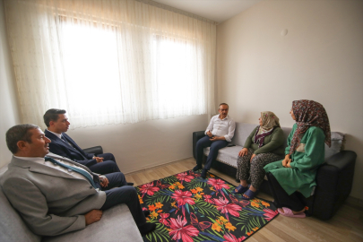 Darende'de yapımı süren deprem konutları teslimata hazırlanıyor