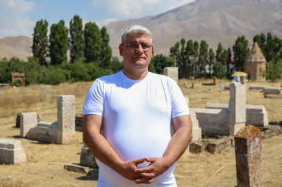 Van Gölü&#039;nden çıkarılan Selçuklu mezar taşları ait oldukları yere taşındı