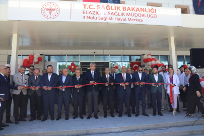 Sağlık Bakanı Memişoğlu, Elazığ&#039;da "Sağlıklı Hayat Merkezi"nin açılışında konuştu:
