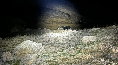 Erzincan'da şarampole devrilen araçtaki 1 kişi öldü