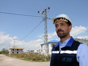 Özel enerji hattı ile göçmen kuşlar güvende