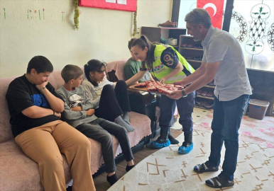 Ağrı'da jandarma özel öğrencilere yönelik moral ve motivasyon etkinliği düzenledi