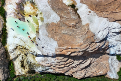 "Van&#039;ın Pamukkale&#039;si" turizmin yeni rotası haline geldi