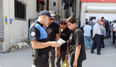 Yüksekova&#039;da polisten sahte para uyarısı