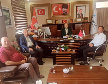 MHP Van İl Başkanı Güngöralp, İŞKUR Müdürü Biçek&#039;i ziyaret etti