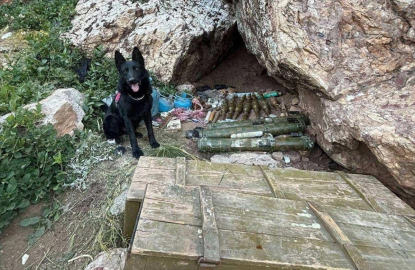 Hakkari kırsalında mühimmat ve patlayıcı düzenekleri ele geçirildi