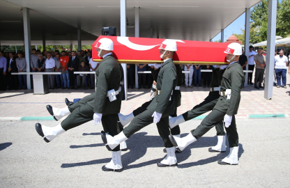 Şehit Piyade Er Uğurcan Işık Malatya&#039;da son yolculuğuna uğurlandı