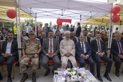 Diyanet İşleri Başkanı Erbaş, Tunceli'de Kur'an kursu ve müftülük binası açılışı yaptı