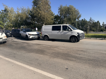 Erzurum'da zincirleme trafik kazasında 2 kişi yaralandı